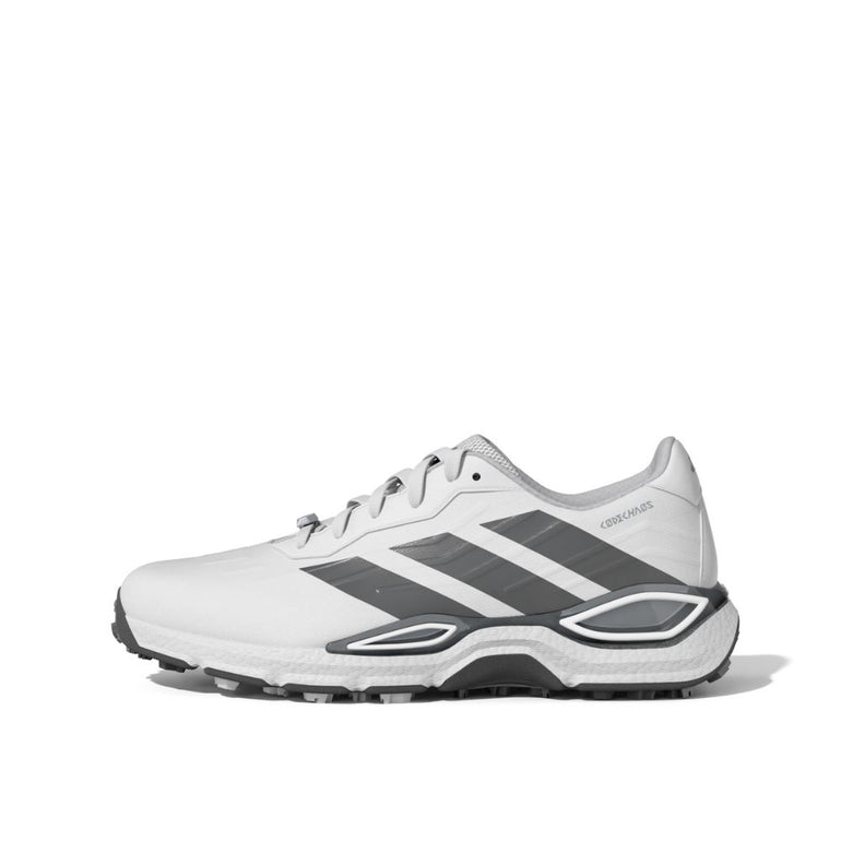 Adidas Men's Codechaos Spikeless Golf Shoe - White/Iron Men/Silver 26
