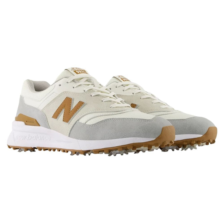 New Balance Men's 997H Golf Shoes - Beige