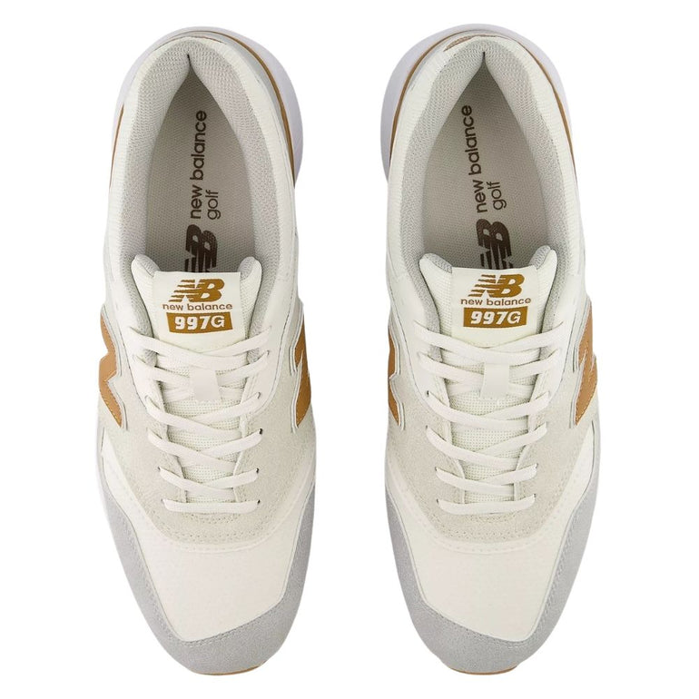 New Balance Men's 997H Golf Shoes - Beige