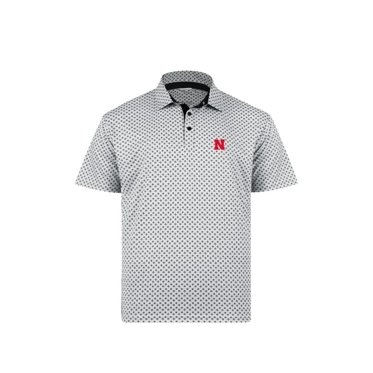 Swannies Men's Nebraska Hazelwood Polo