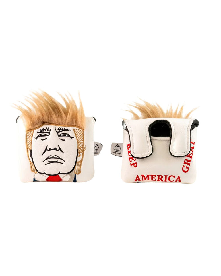 Pins & Aces Trump Presidential Center Shaft Mallet Putter Cover