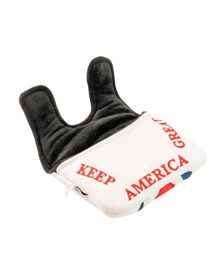 Pins & Aces Trump Presidential Center Shaft Mallet Putter Cover