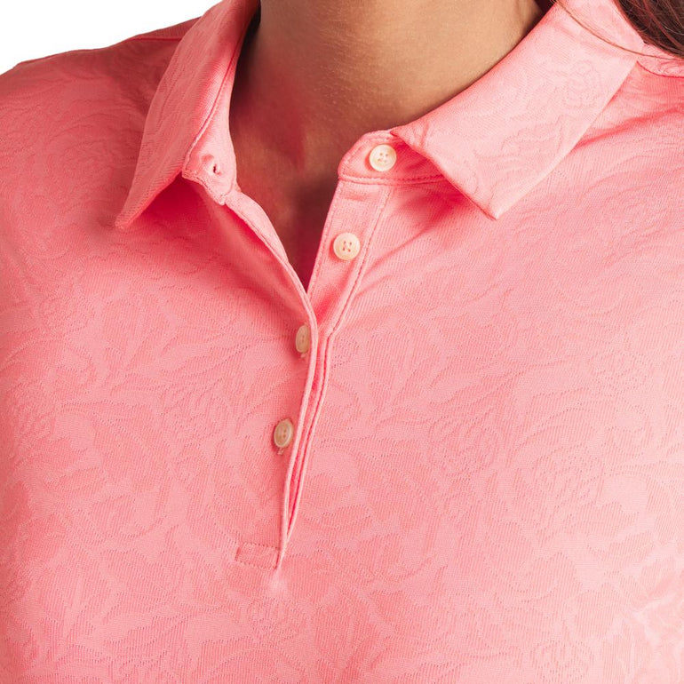Puma Women's Mattr Lianas Jacquard Polo