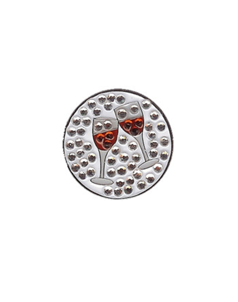 Evergolf Red Wine Crystal Ball Marker