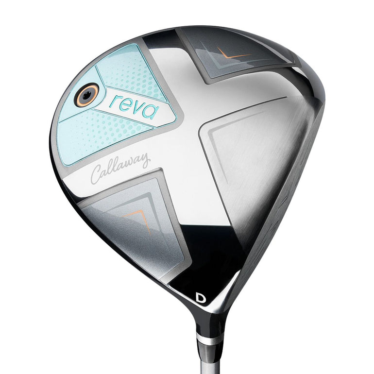 Callaway Women's REVA 11-Piece Complete Set With Peach/Surf Stand Bag