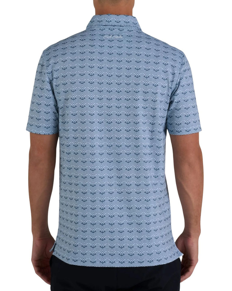 Bad Birdie Men's Ride The Waves Polo