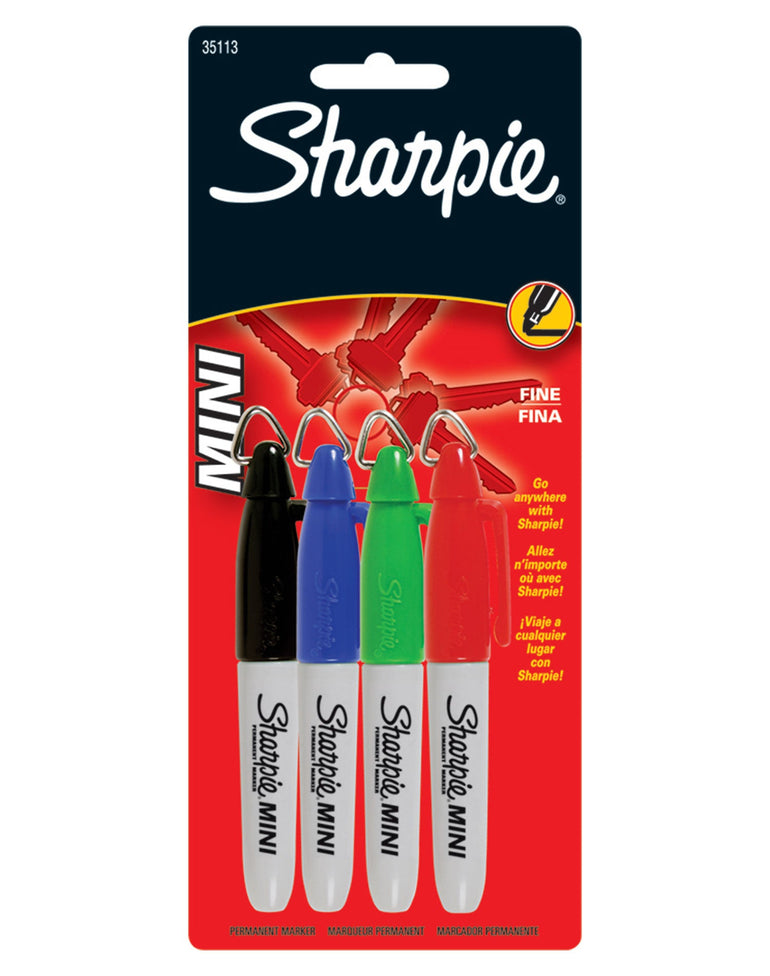 Sharpie Mini 4 Piece Assorted Pack