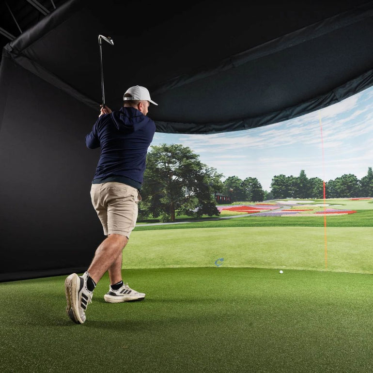 Foresight Falcon Curved Golf Simulator Package