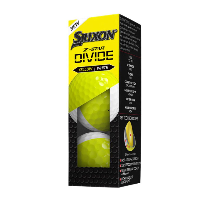 Srixon Z Star 9 Divide Golf Balls