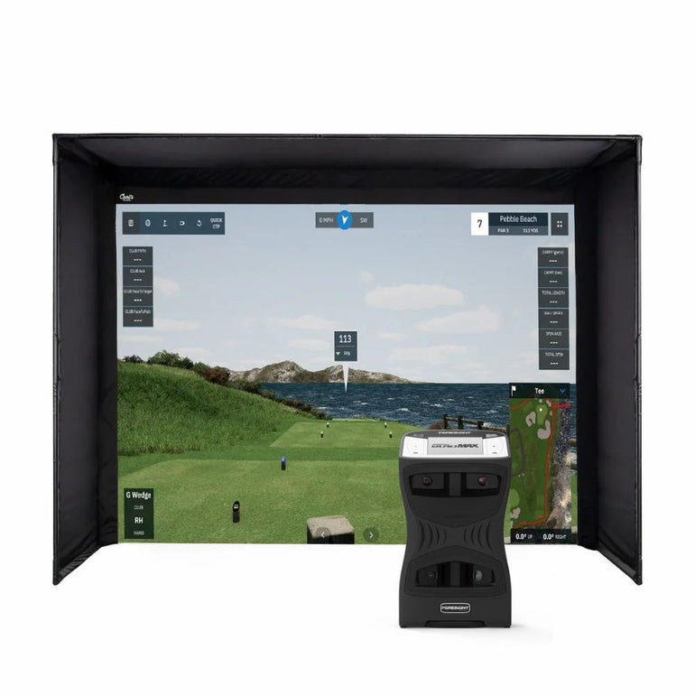 Select Series Foresight QuadMax Golf Simulator Package