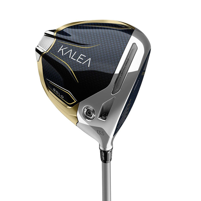 TaylorMade Women's Kalea Gold Complete Cart Bag Set - Blue