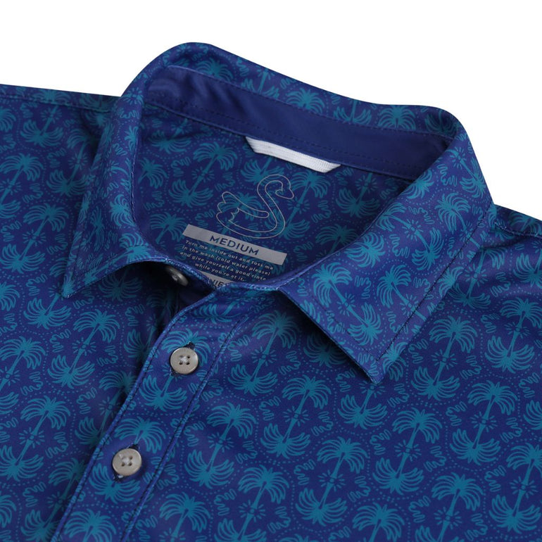 Swannies Men's Vibes Polo - Twilight