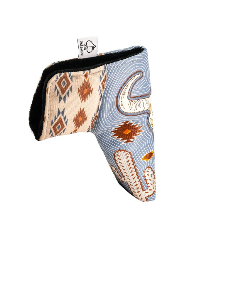 Pins & Aces Western Aesthetic Blade Putter Headcover