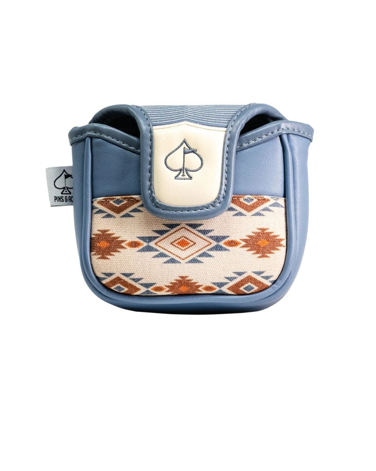 Pins & Aces Western Aesthetic Mallet Putter Headcover