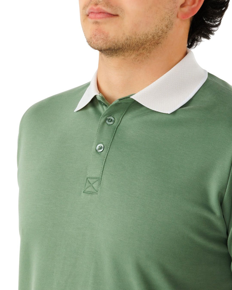 Waggles Men's Whitetail Habitat Polo
