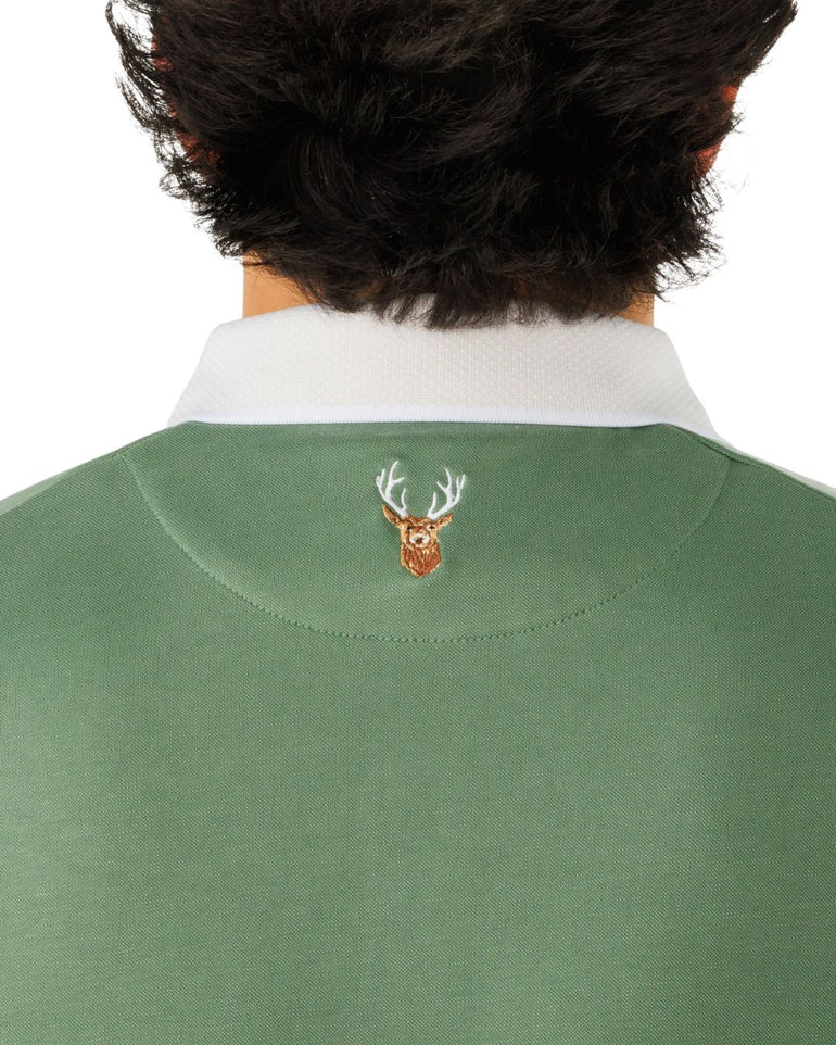 Waggles Men's Whitetail Habitat Polo