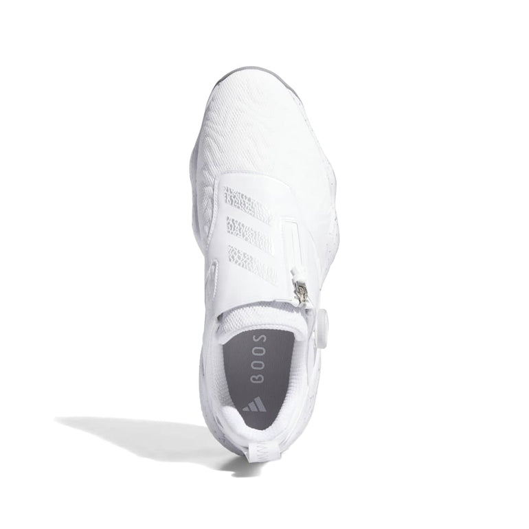Adidas Men's CodeChaos BOA Spikeless Golf Shoes 25 - White/Iron/Grey Four