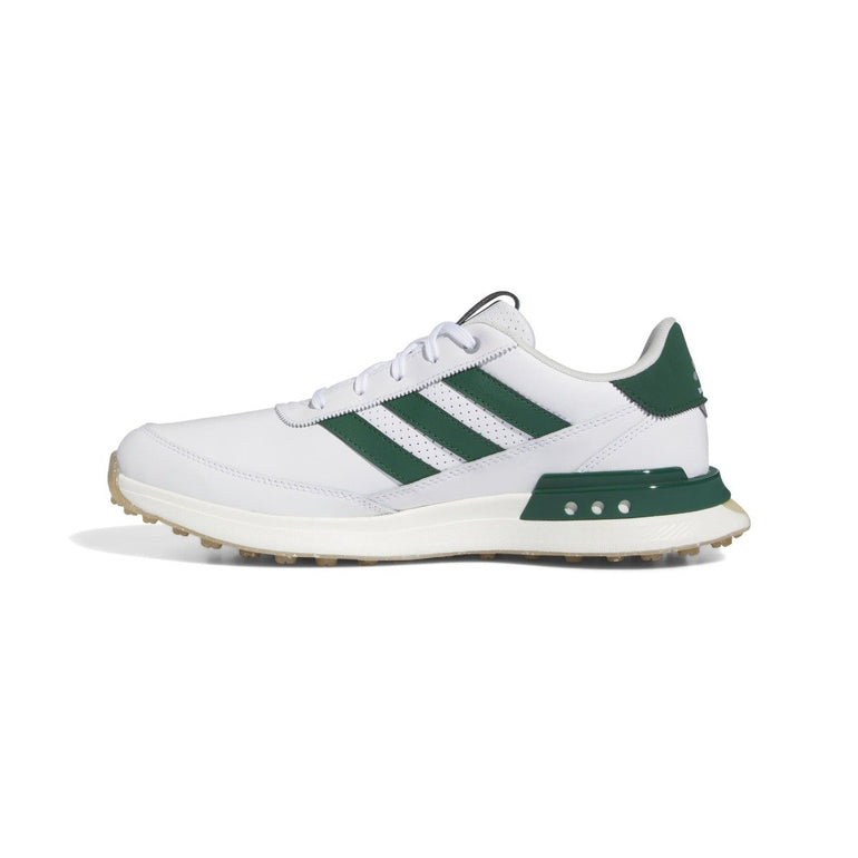 Adidas Men's S2G Leather Golf Shoes 24 - White/Green
