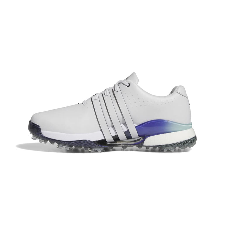 Adidas Men's Tour360 Golf Shoes 24 - Grey/Ink/Cobalt Blue