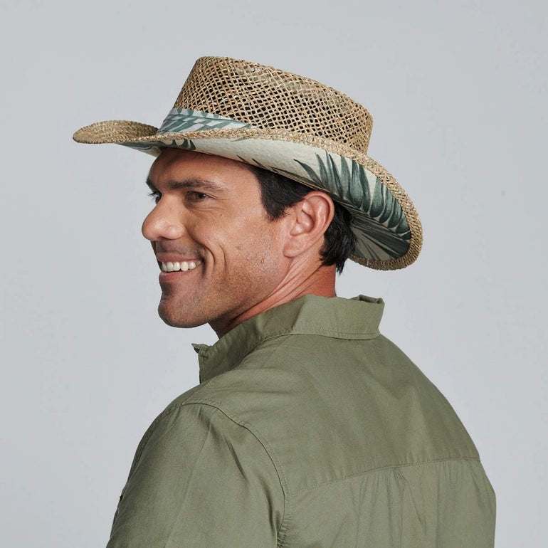 Backspin Men's Seagrass Gambler Hat