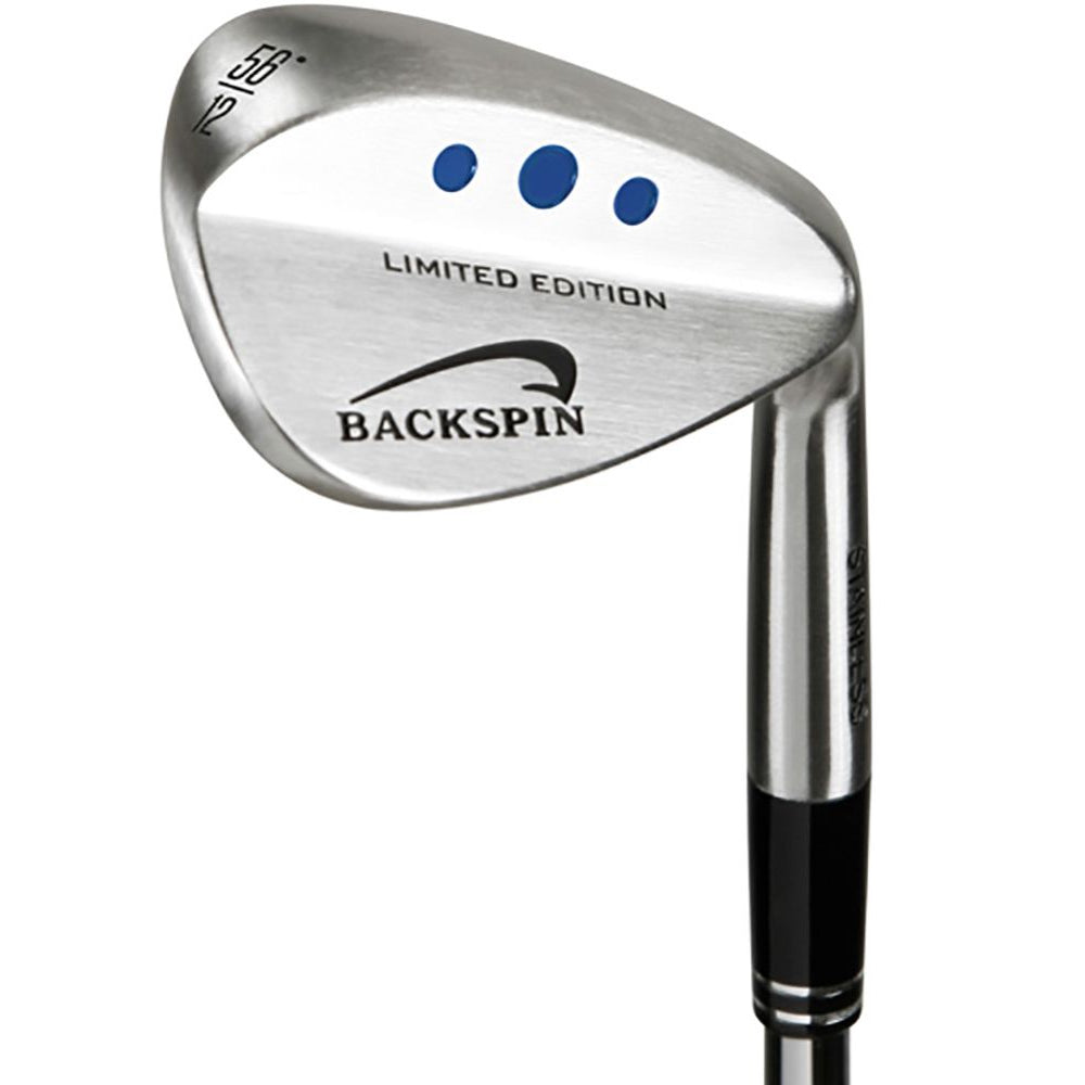 Backspin golf wedge