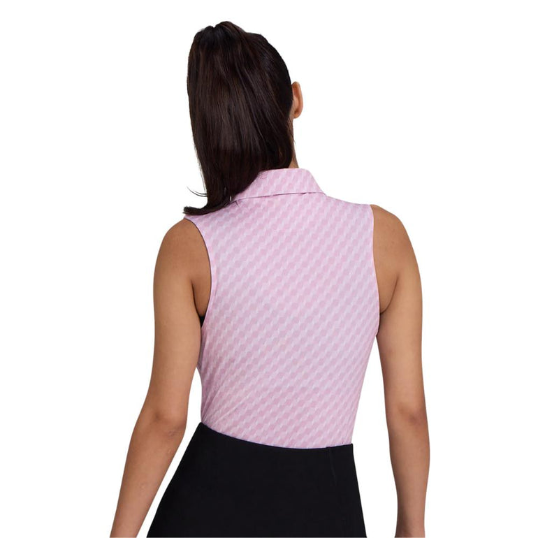 Bad Birdie Women's Geo Chip Petaluma Sleeveless Polo