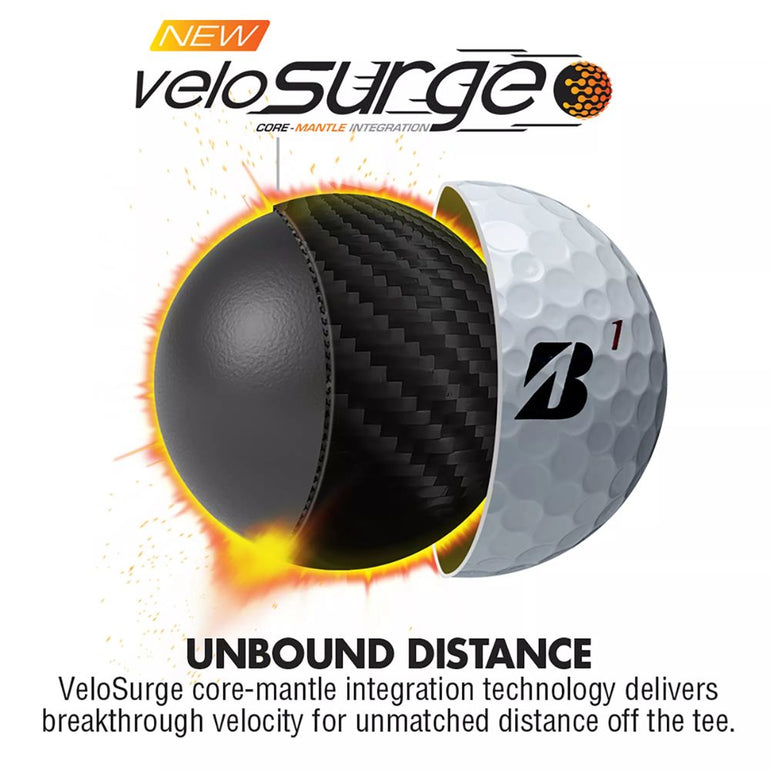 Bridgestone Tour B RX Yellow Golf Balls 2026