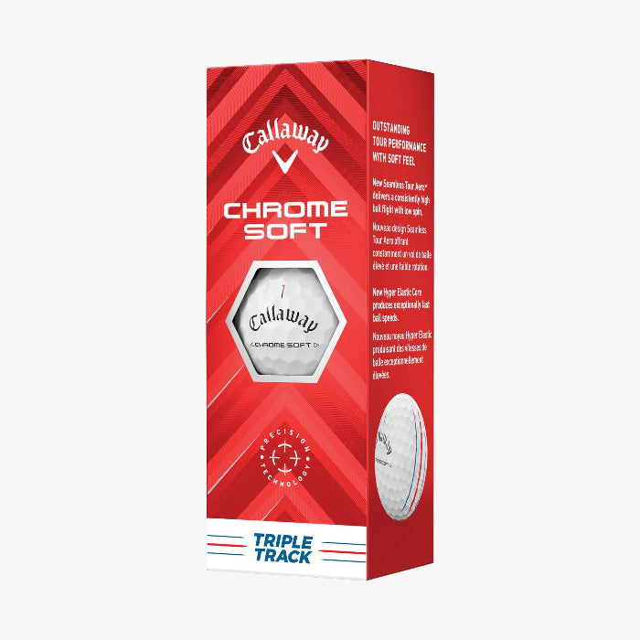 Callaway 2-Dozen Chrome Soft Triple Track Golf Balls