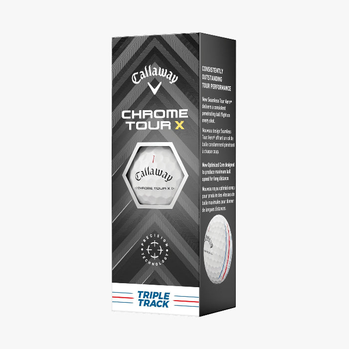 Callaway 2-Dozen Chrome Tour X Triple Track Golf Balls