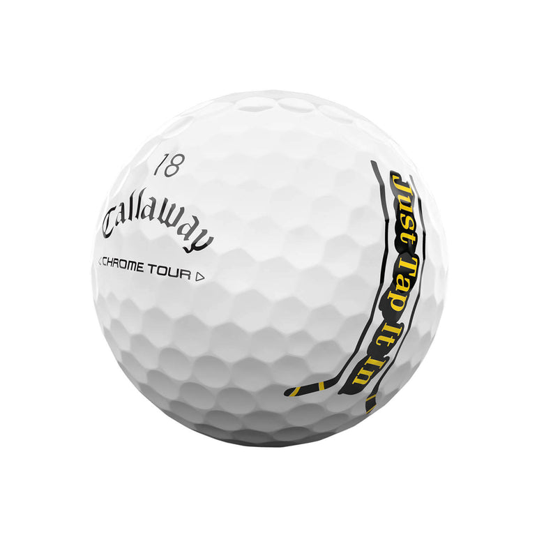Callaway Chrome Tour Happy Gilmore 2 “Just Tap It In” Golf Balls