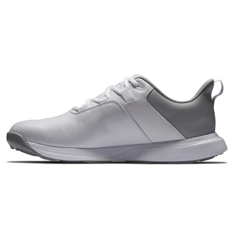 FootJoy Men's ProLite Golf Shoe - White/Gray Previous Season Style 56924