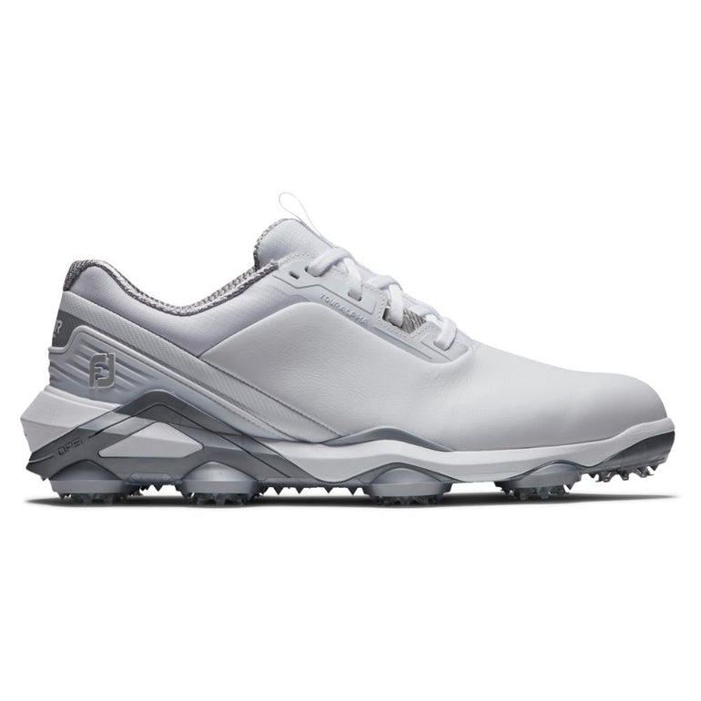 FootJoy Men's Tour Alpha Golf Shoe - White/Silver Previous Season Style 55543