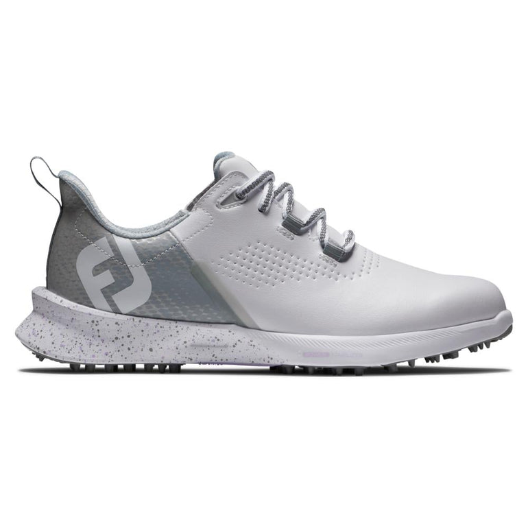 FootJoy Women's Fuel Golf Shoe - White/Gray Discontinued Style 90608