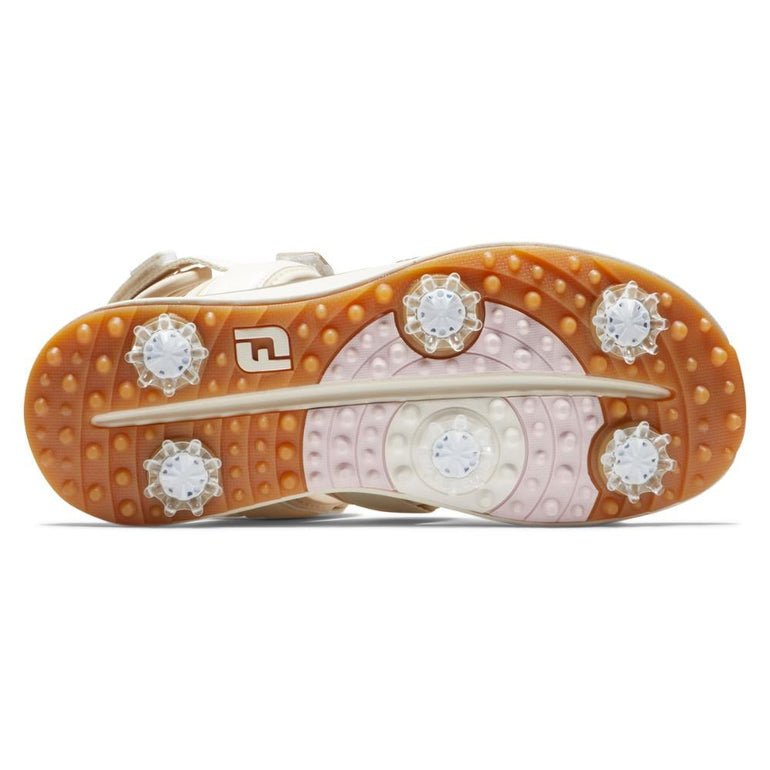 FootJoy Women's Golf Sandal - Sand/Pink 98833
