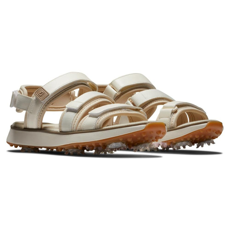 FootJoy Women's Golf Sandal - Sand/Pink 98833
