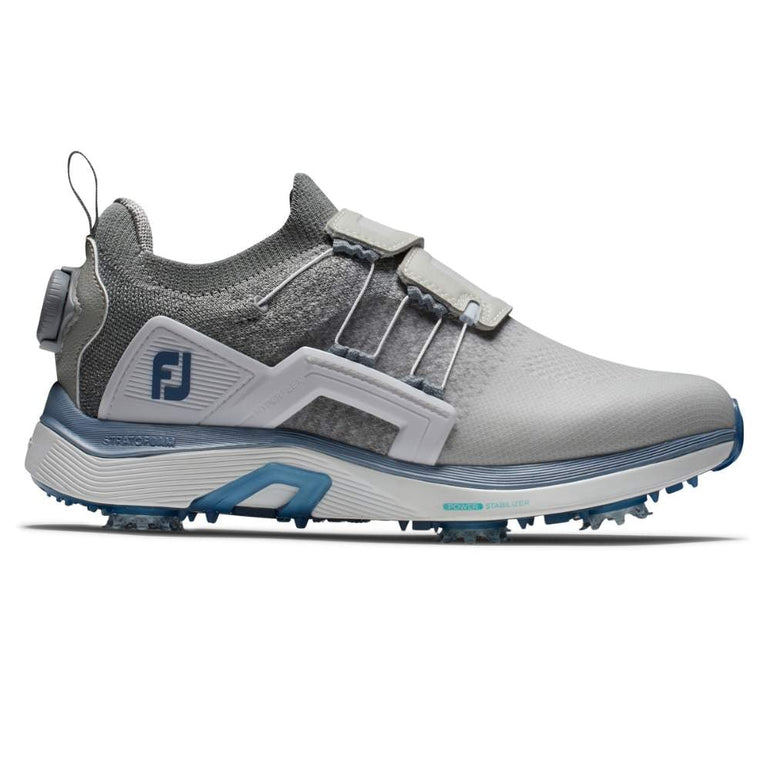FootJoy Women's Hyperflex Boa Gray/White Golf Shoe - Discontinued 98171