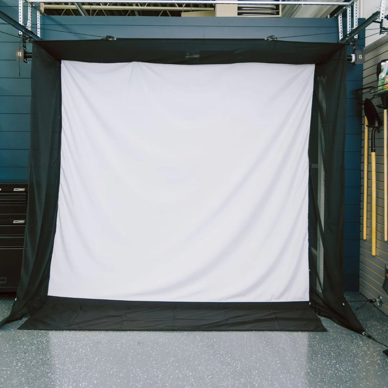 G-Trak Retractable Golf Simulator Impact Screen
