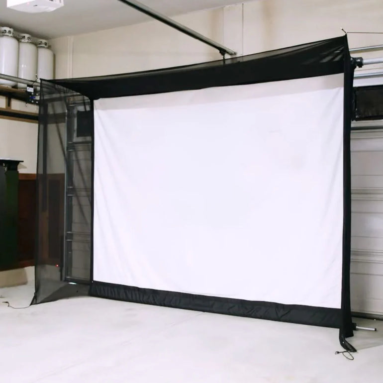 G-Trak Retractable Golf Simulator Impact Screen