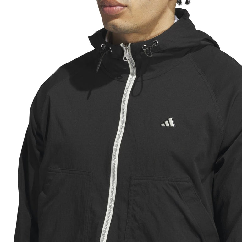 Adidas Men's Go-To Utility DWR Full Zip Jacket 24 - Black