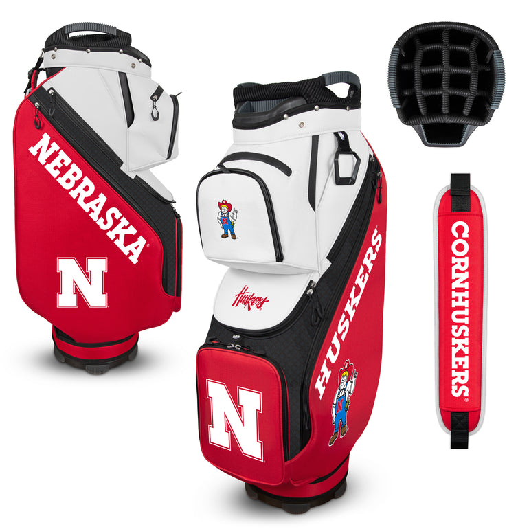 NCAA Team Effort Clubhouse Cooler Nebraska Cornhusker Cart Bag