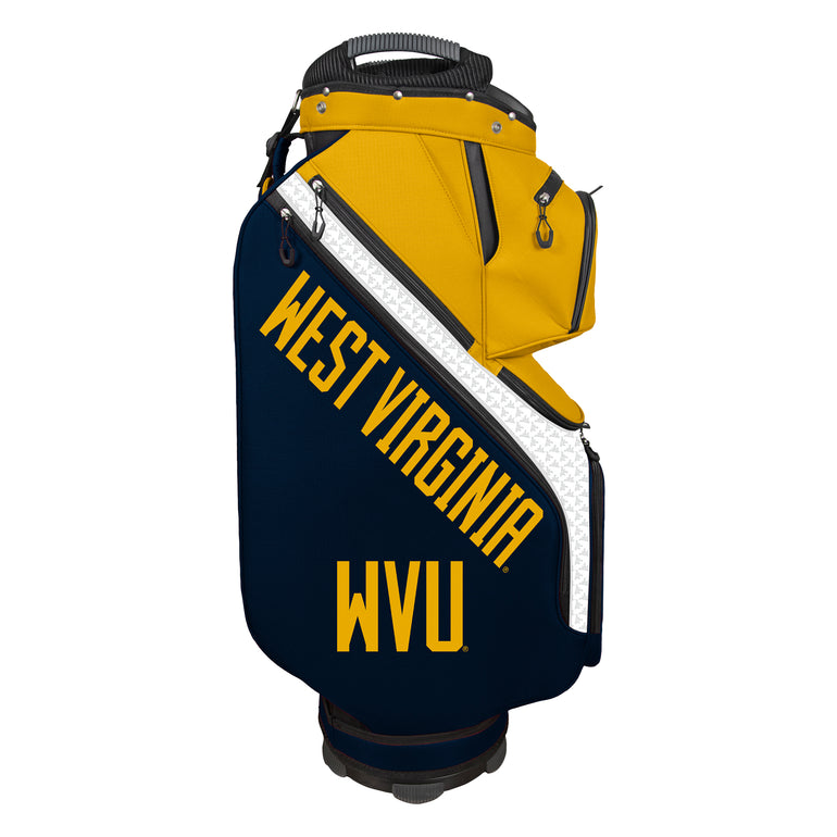 NCAA Team Effort Clubhouse Cooler West Virginia Mountaineers Cart Bag