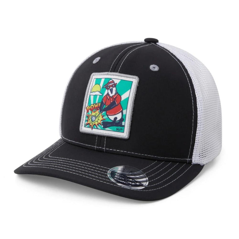 Original Penguin Pop Fest Pow Adjustable Trucker Hat 24