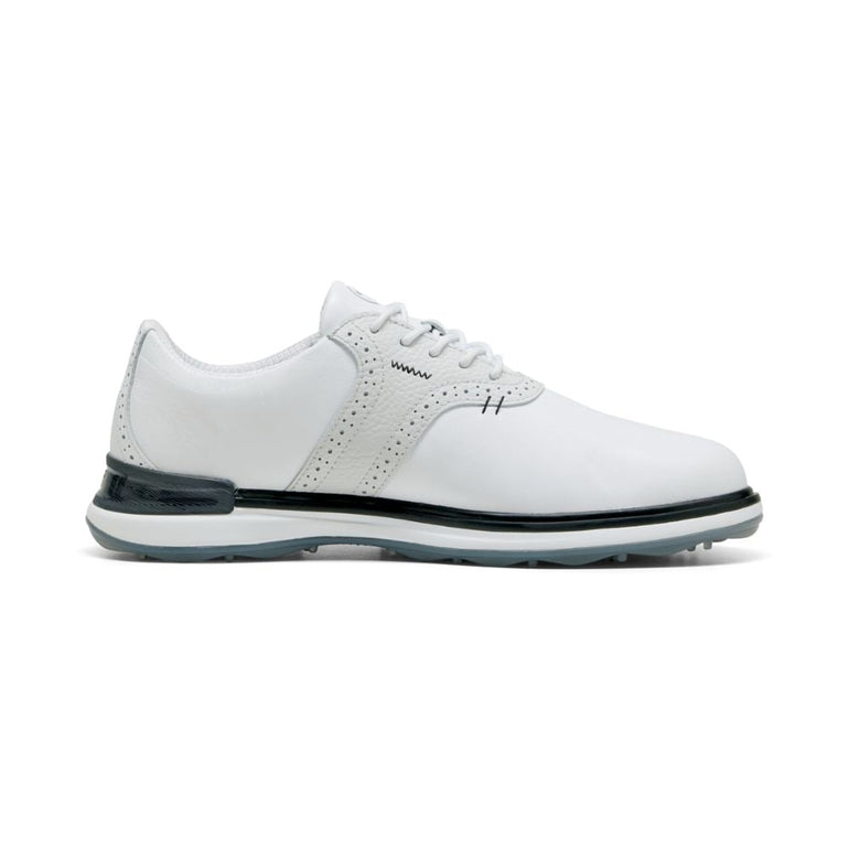 Puma Men's Avant Golf Shoe 25 - White/Ash Gray/Black