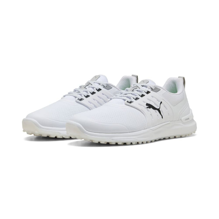 Puma Men's Ignite Elevate X Golf Shoe 25 - Puma White/Puma Black/Silver
