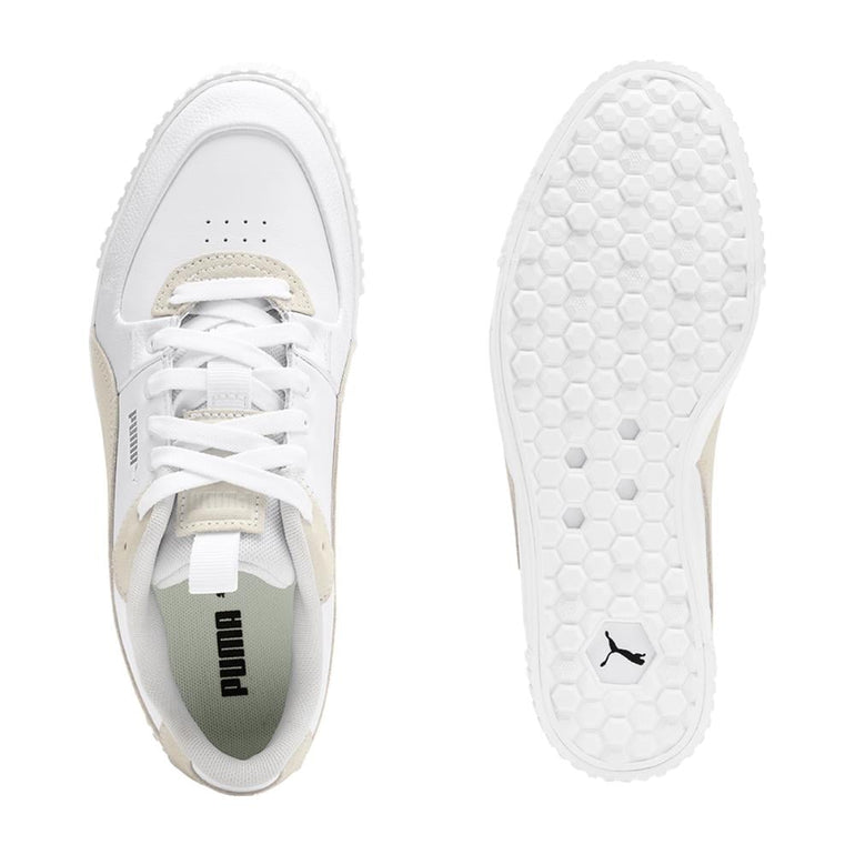 Puma Women's CALI G Spikeless Golf Shoes 24 - Puma White