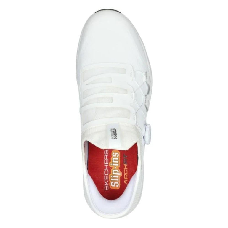 Skechers Men's Go Golf Elite 5 Slip Ins Golf Shoes 24 - White