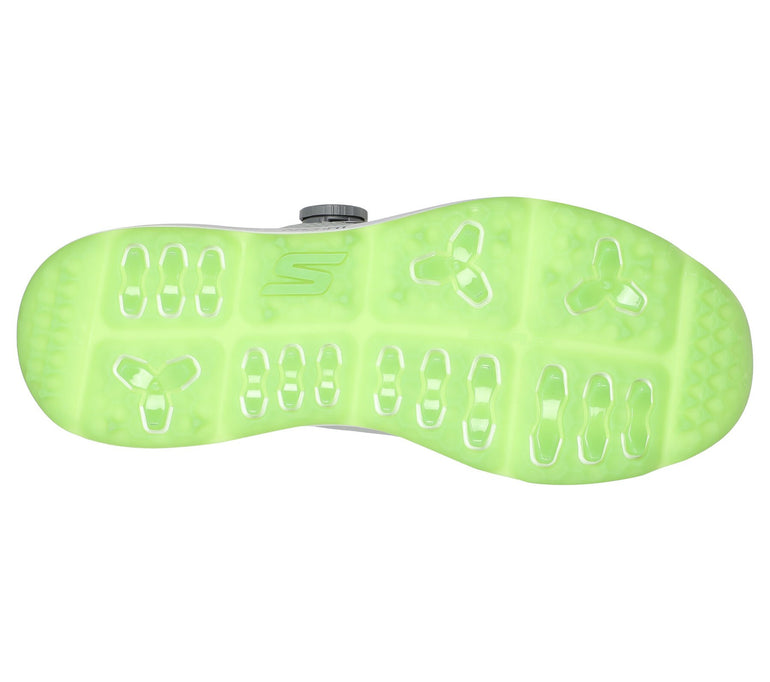 Skechers Men's Slip-ins: GO GOLF Elite 5 Golf Shoe - Gray/Lime