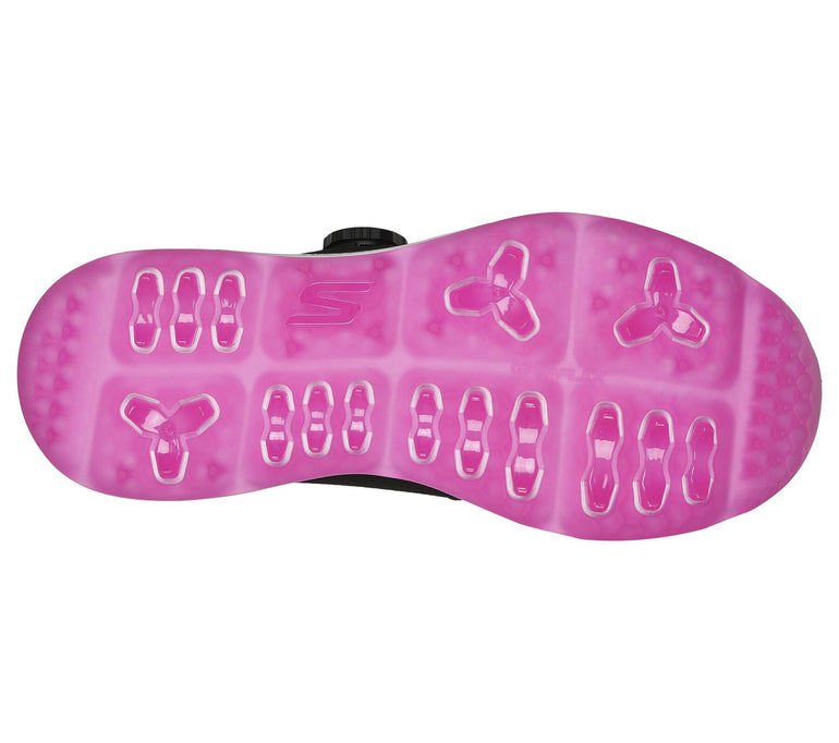 Skechers Women's Slip-ins: GO GOLF Elite 5 Golf Shoe - Black/Pink