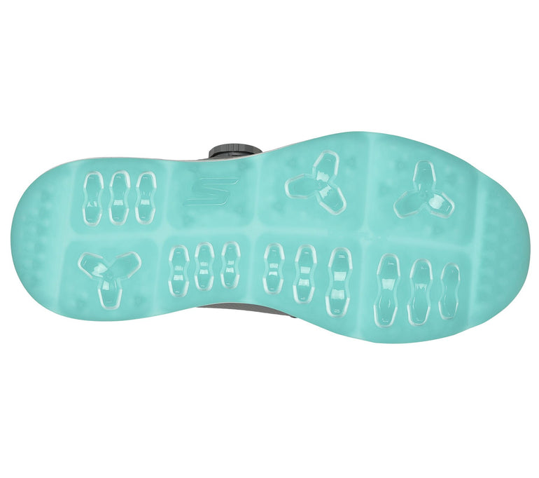 Skechers Women's Slip-ins: GO GOLF Elite 5 Golf Shoe - Gray/Aqua