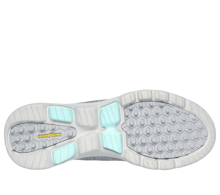 Skechers Women's Slip-ins: GO GOLF WALK 5 Golf Shoe - Gray/Aqua